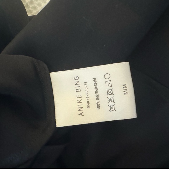 Anine Bing Bar Silk Skirt - Picture 4 of 4